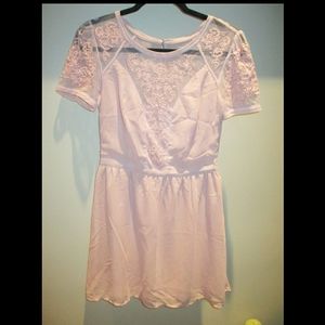 Kimchi Blue Pink Lace Dress (Urban Outfitters)